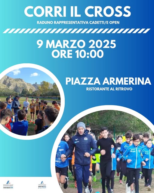 CORRI IL CROSS – RADUNO RAPPRESENTATIVA CADETTI/E OPEN